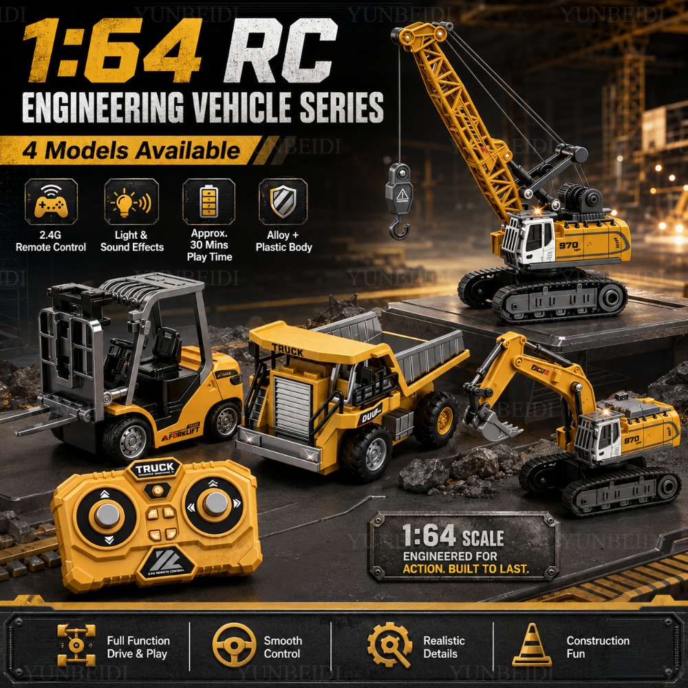 Heavy Equipment Crane - سيارة صغيرة تعمل بالتحكم عن بعد