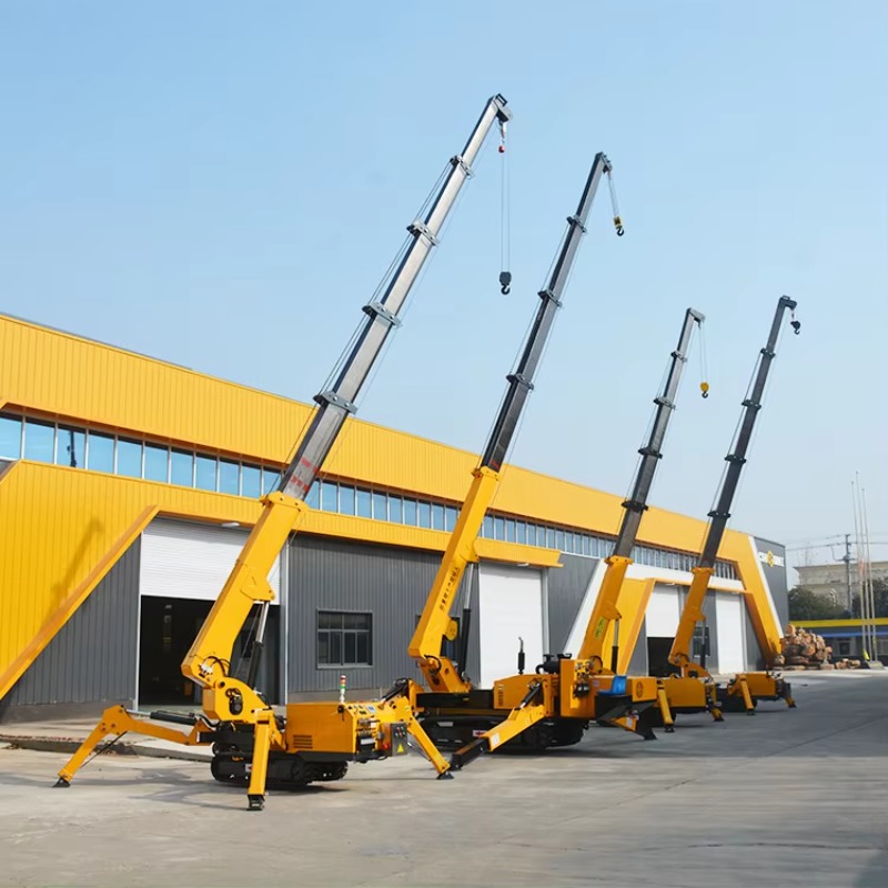 Heavy Equipment Crane - رافعة عنكبوتية هيدروليكية 8 طن، رافعة