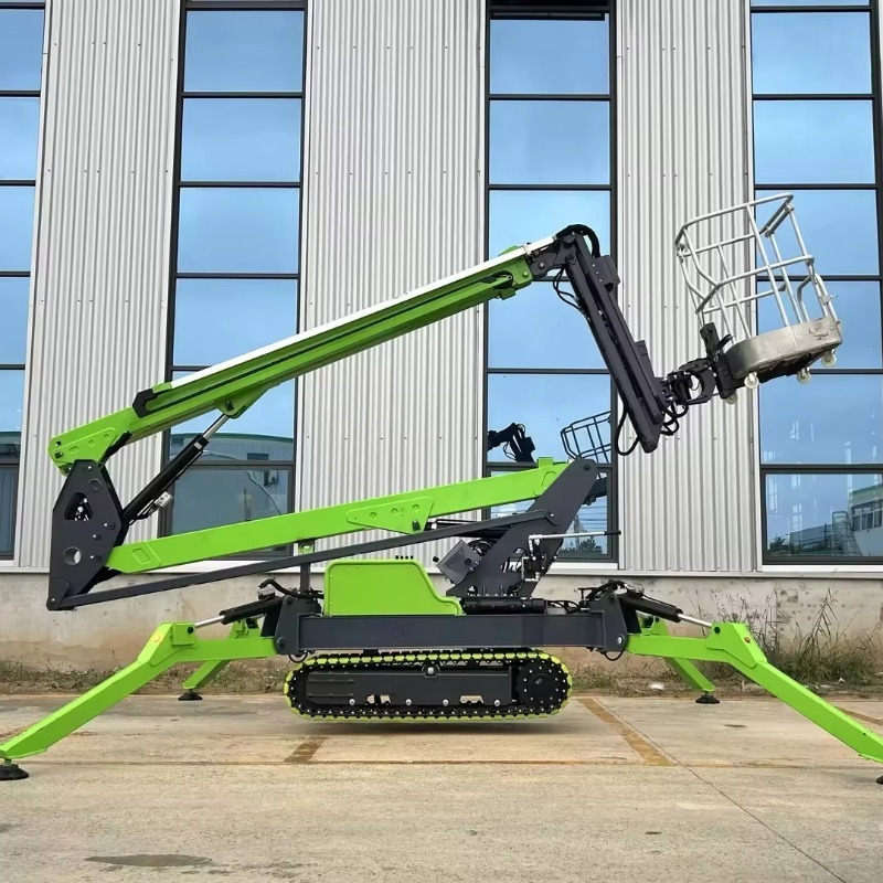 رافعة عنكبوتية صغيرة كهربائية  - مراجعة Heavy Equipment Crane وسعره