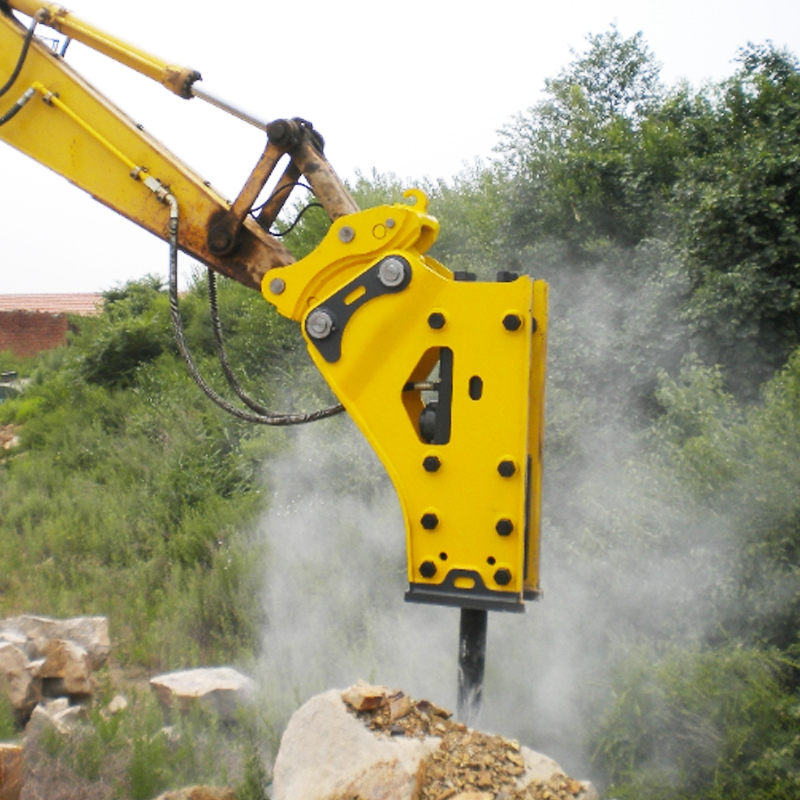 كسارة حفارة كبيرة، مطرقة هيدرو - مراجعة Mini Excavator وسعره