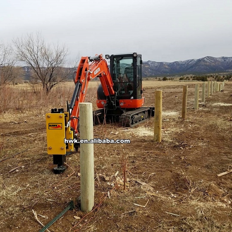 ملحق حفار هيدروليكي لدق وتركيب - مراجعة Mini Excavator وسعره