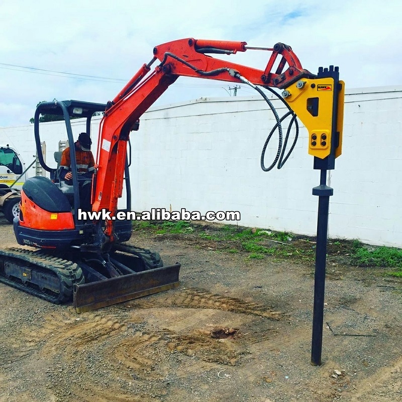 ملحق حفار هيدروليكي لدق وتركيب - مراجعة Mini Excavator وسعره