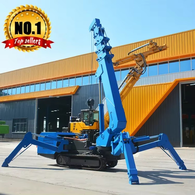 رافعة عنكبوتية هيدروليكية 8 طن - مراجعة Heavy Equipment Crane وسعره