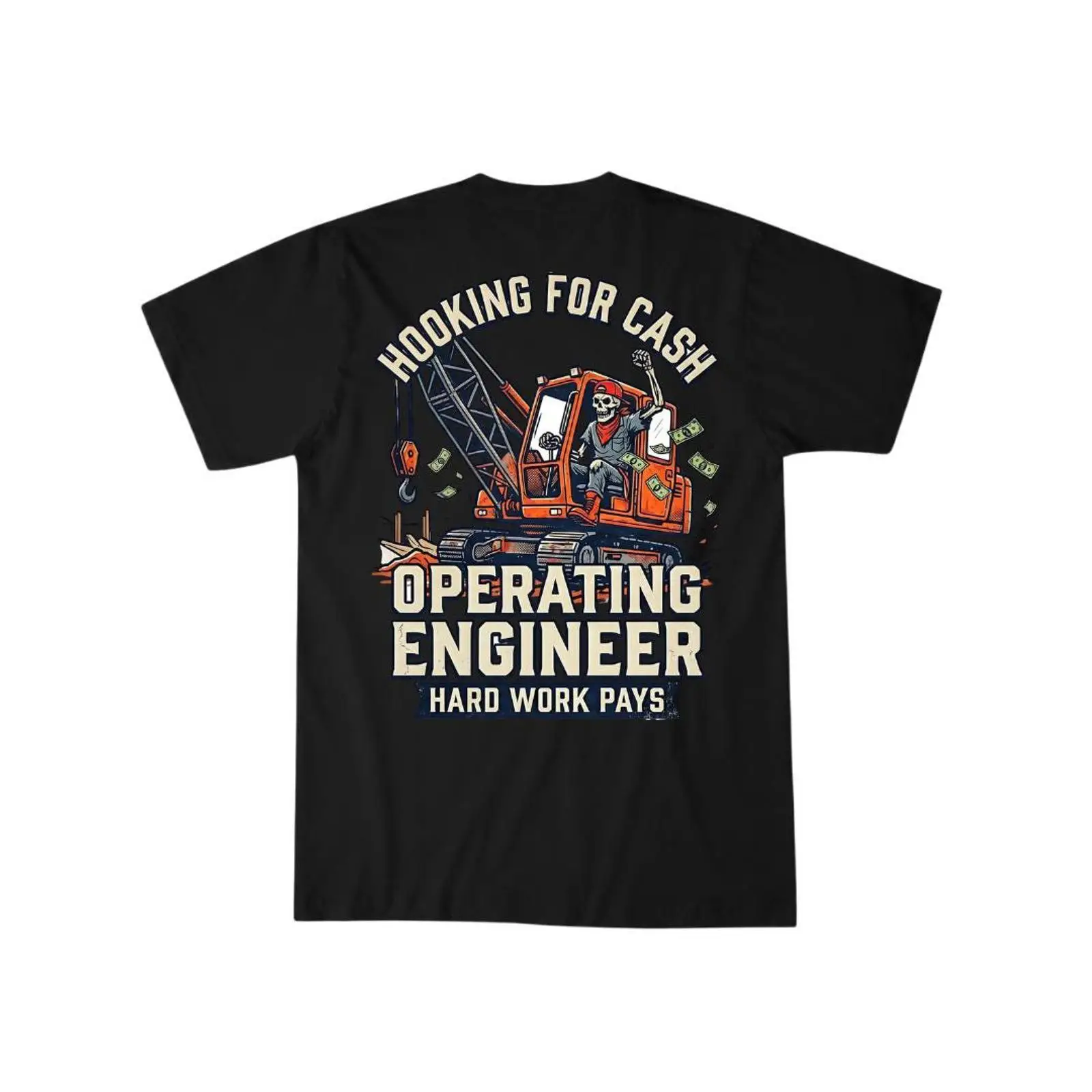 تي شيرت لسائقي الرافعات ومهندس - مراجعة Heavy Equipment Engineer وسعره